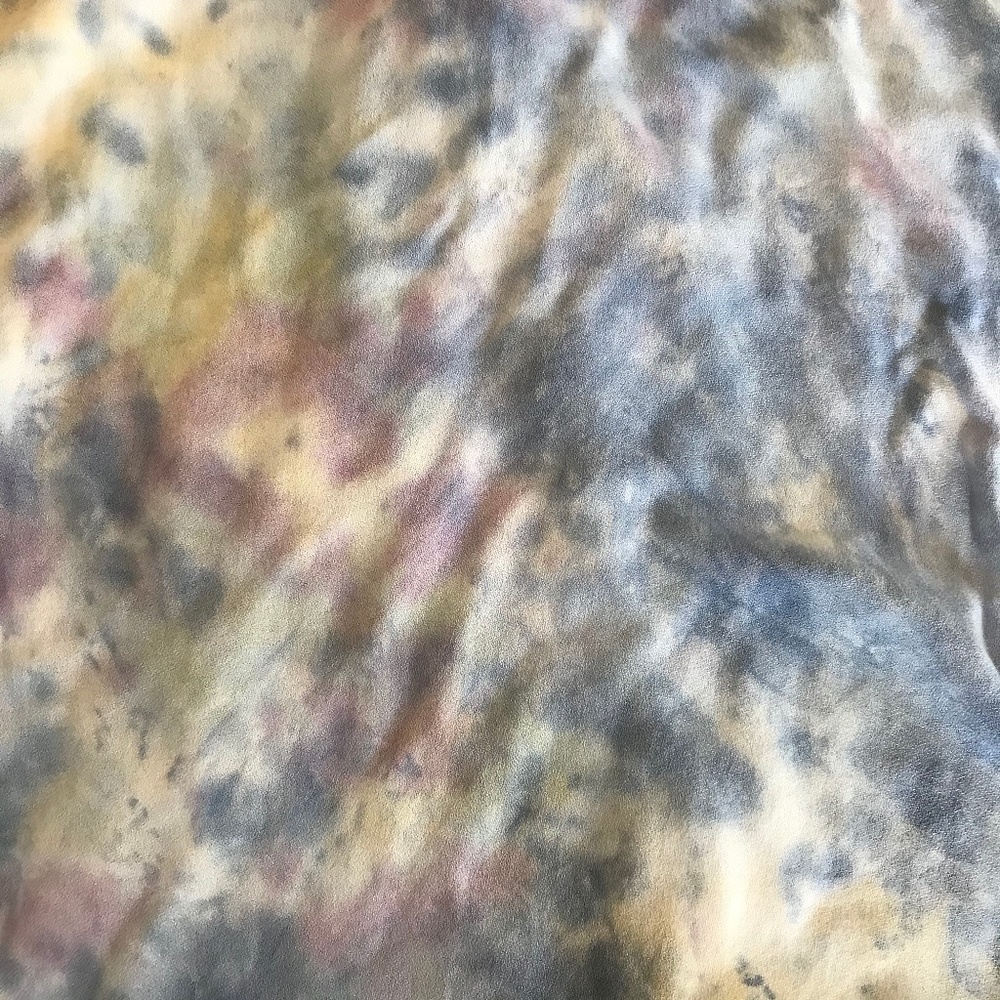 NWT Young Fabulous & Broke Tie Dye Faux Wrap Top - Picture 4 of 13